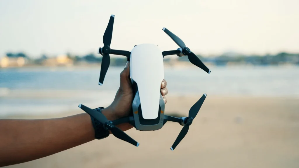 Drone tecnológico utilizado para sistemas autónomos