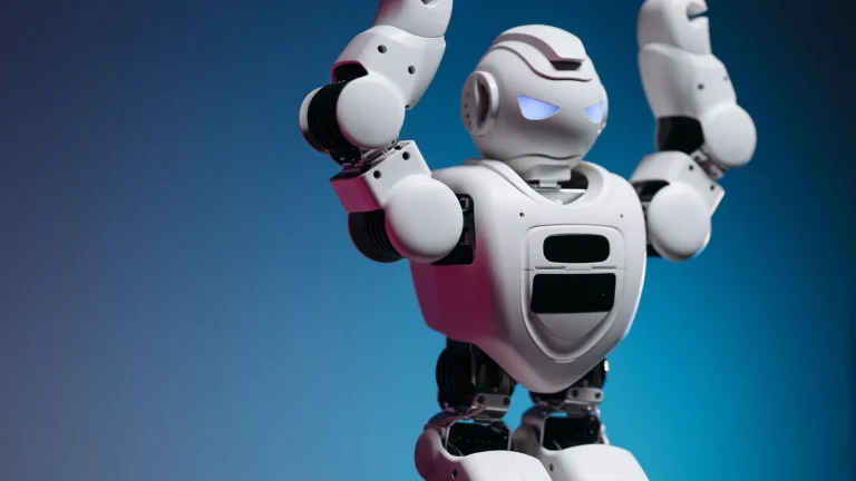 Robot humanoide y tecnología de automatización industrial