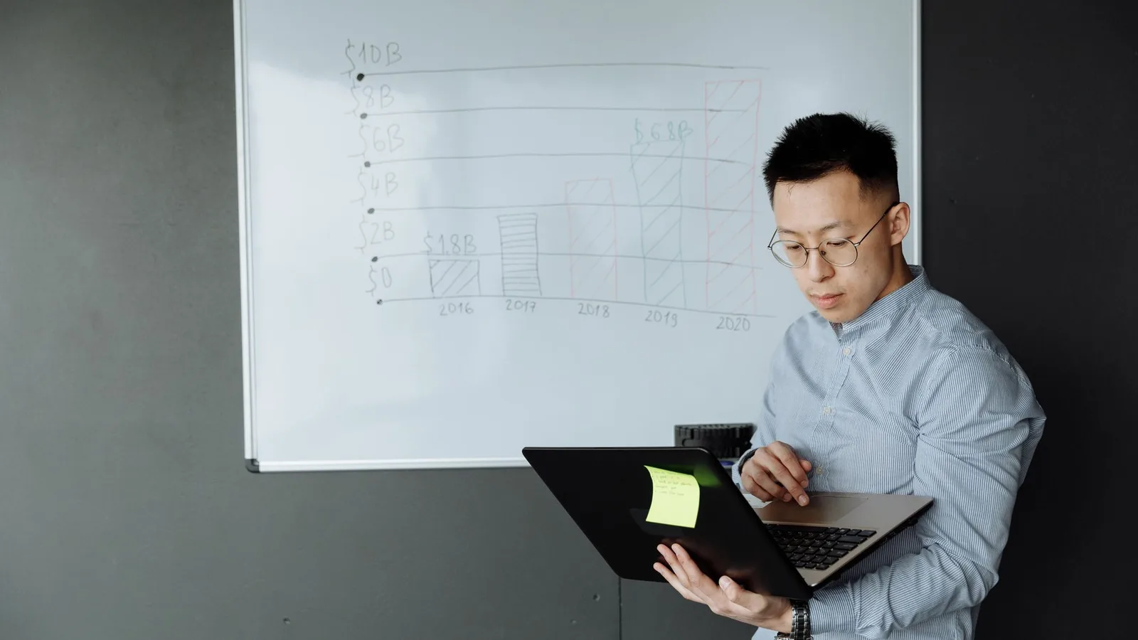Emprendedor revisando opciones de financiación y ayudas para su startup