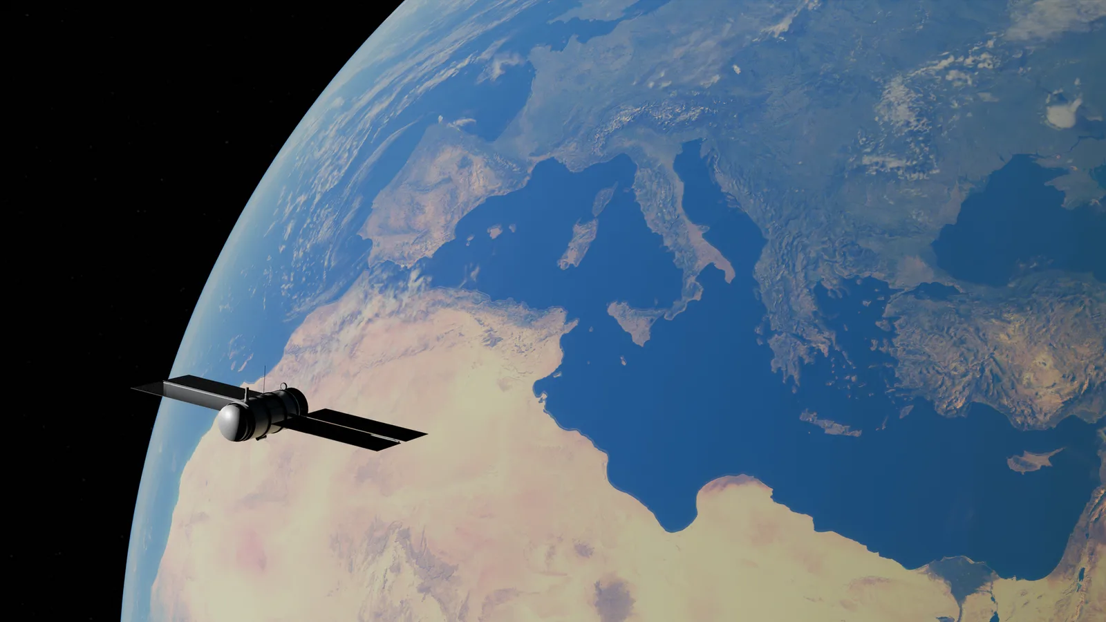 Satélite de observación de la Tierra y tecnología climática